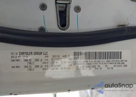 2011 Jeep Patriot Sport from USA, damaged, VIN 1J4NT1GA0BD115656